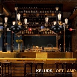 4 Light Country Rustic Vintage Retro riippuvalaisin