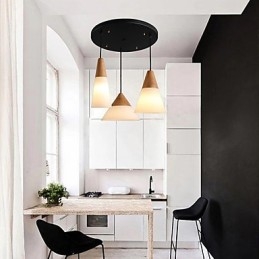 Kattokruunu Mini Style Moderni, nykyaikainen metalli 3 kevyt riippuvalaisin