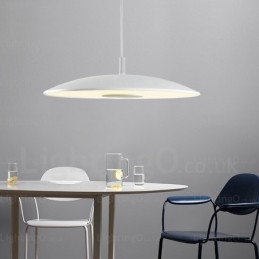 1 Light Moderni nykyaikainen riippuvalaisin lasivarjostimella