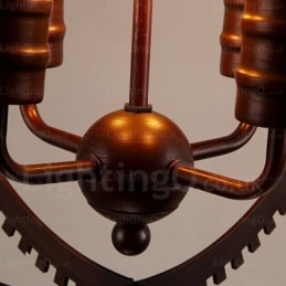 4 Light Vintage Retro riippuvalaisin