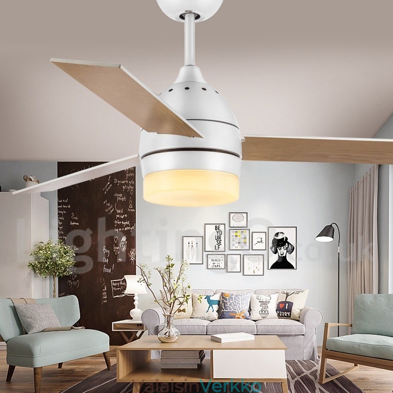 42" 48" Nordic Vintage moderni nykyaikainen kattotuuletin
