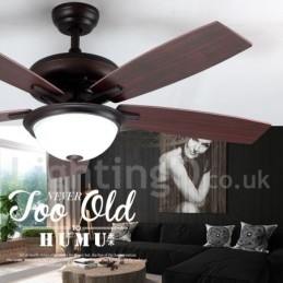 52" Country Retro Rustic Lodge Vintage kattotuuletin