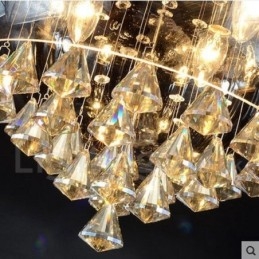 Moderni nykyaikainen Crystal Lighting Store -riippuvalaisin