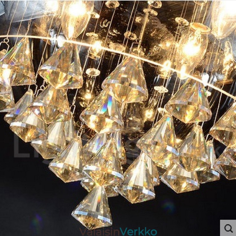 Moderni nykyaikainen Crystal Lighting Store -riippuvalaisin
