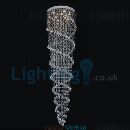 Moderni nykyaikainen kattokruunu uppoasennettava riippuvalaisin Crystal Rain Drop Light Moderni nykyaikainen kattokruunu uppoasennettava riippuvalaisin Crystal Rain Drop Light