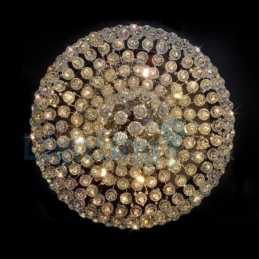 Moderni nykyaikainen kattokruunu uppoasennettava riippuvalaisin Crystal Rain Drop Light