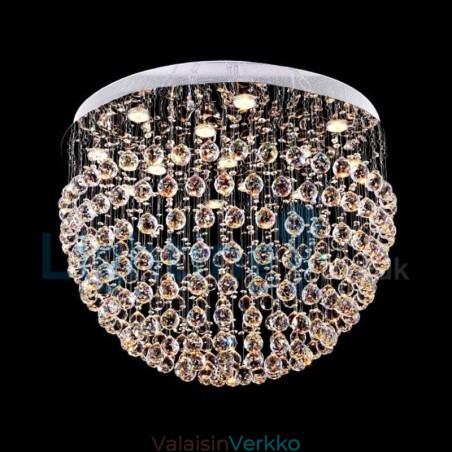 Moderni nykyaikainen kattokruunu uppoasennettava riippuvalaisin Crystal Rain Drop Light Moderni nykyaikainen kattokruunu uppoasennettava riippuvalaisin Crystal Rain Drop Light
