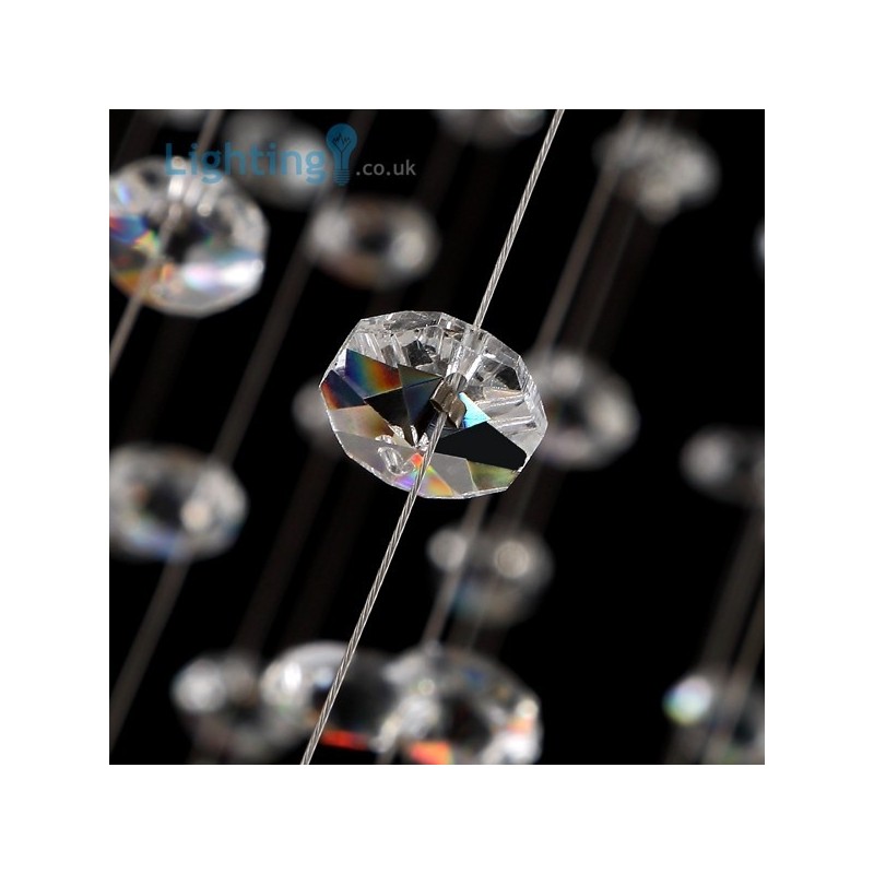Crystal Chandelier Modern Bird Nest Luxury Duplex kattolamppu