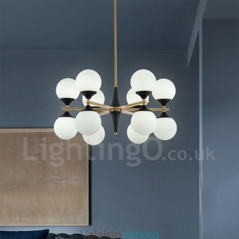 Nordic 12 lamppuvalaisin kattokruunu valot Magic Bean Lamp Creative lamput