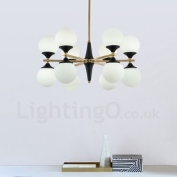 Nordic 12 lamppuvalaisin kattokruunu valot Magic Bean Lamp Creative lamput