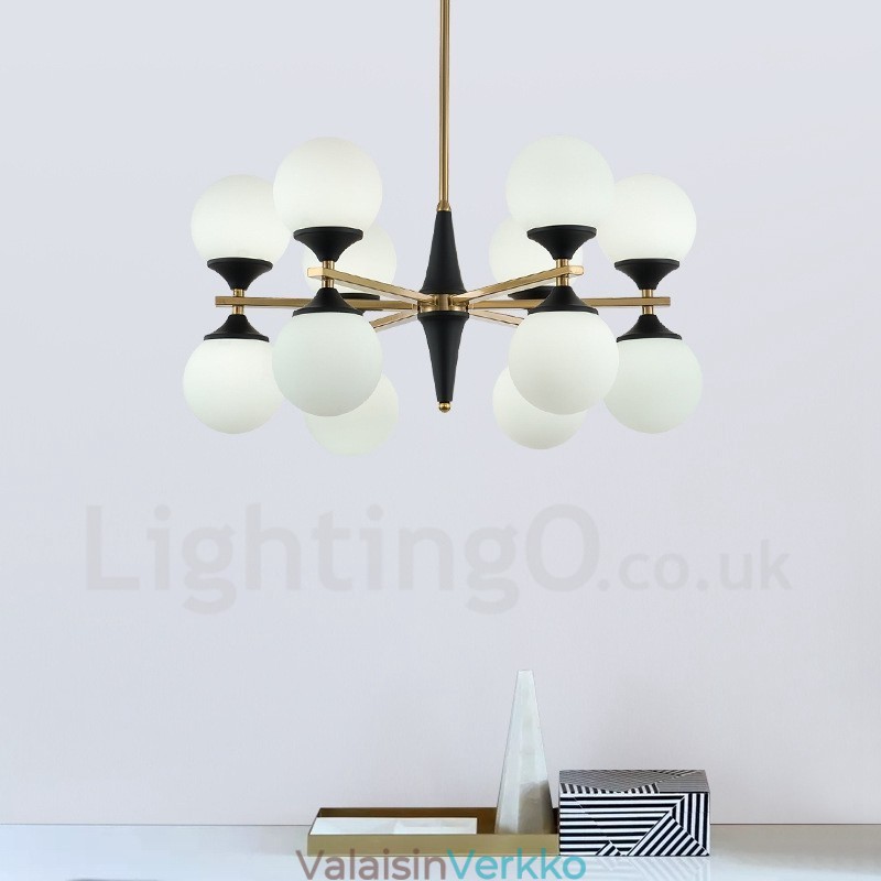 Nordic 12 lamppuvalaisin kattokruunu valot Magic Bean Lamp Creative lamput