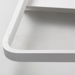 Modernit Minimalistiset Ultraohuet 5 cm:n alumiiniset suorakaiteen upotettavat kattovalot
