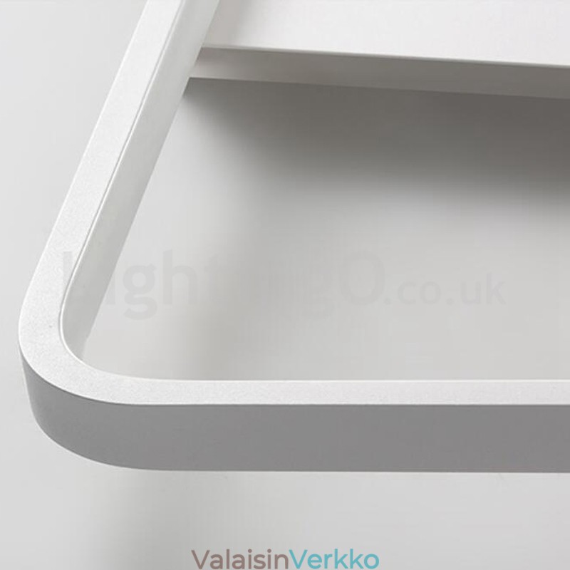 Modernit Minimalistiset Ultraohuet 5 cm:n alumiiniset suorakaiteen upotettavat kattovalot