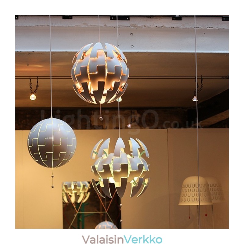 Pohjoismainen moderni kattokruunu palloriippuvalaisin