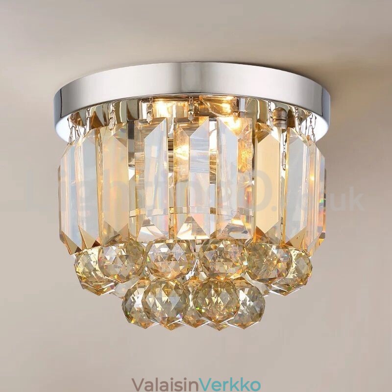 Modernit Crystal uppoasennettavat kattovalot