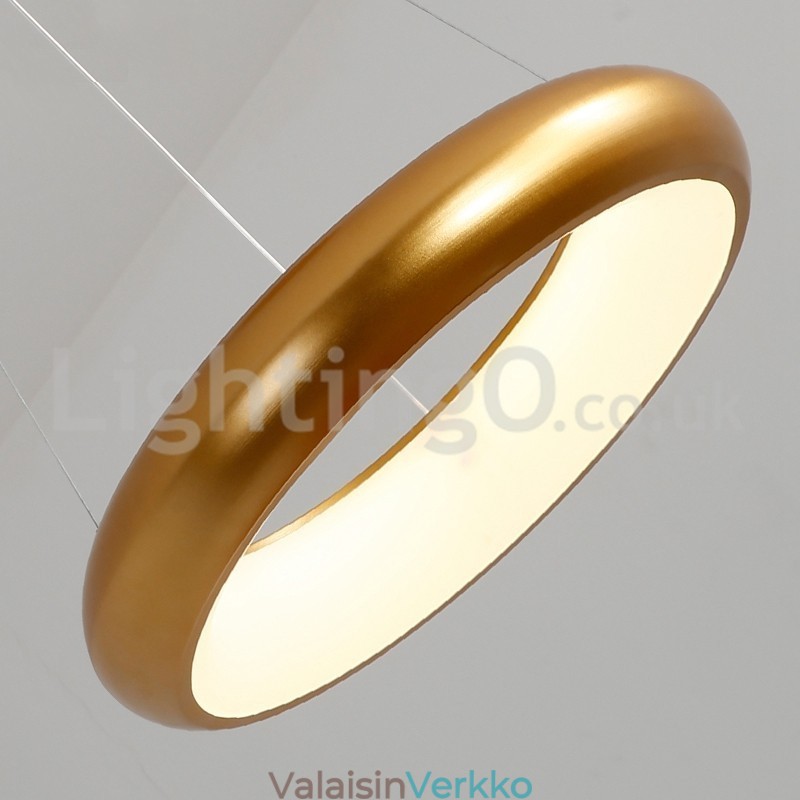 Moderni pyöreä riippuvalaisin