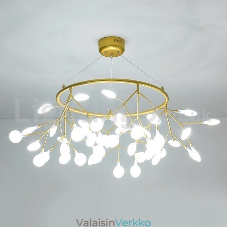 Ylellinen Post moderni pyöreä Fireflies kattokruunu Ylellinen Post moderni pyöreä Fireflies kattokruunu