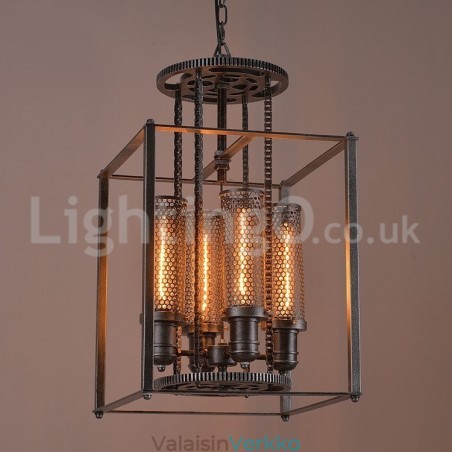 Retro Iron Gear Pendant Light Cafe Retro Iron Gear Pendant Light Cafe