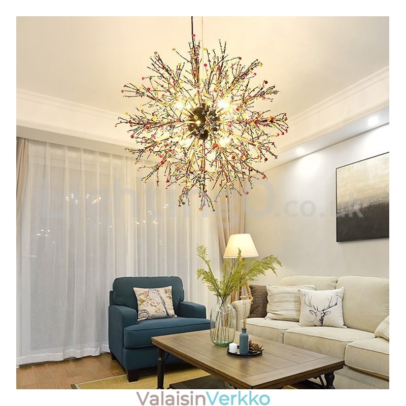 Nordic Dandelion Chandelier Color Kattokruunu