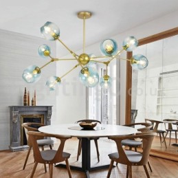 Pohjoismainen postmoderni Molecular Magic Bean Chandelier Cafe