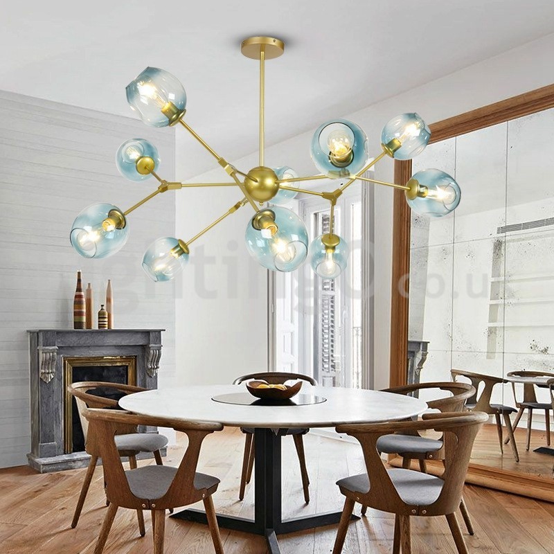 Pohjoismainen postmoderni Molecular Magic Bean Chandelier Cafe