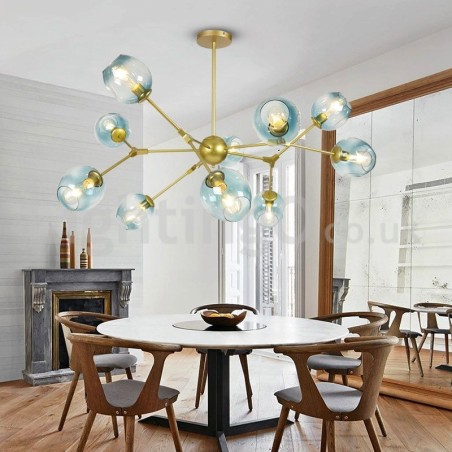 Pohjoismainen postmoderni Molecular Magic Bean Chandelier Cafe Pohjoismainen postmoderni Molecular Magic Bean Chandelier Cafe