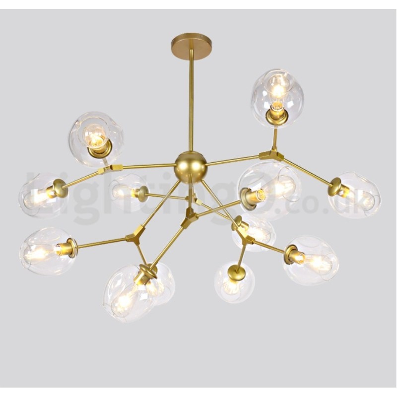 Pohjoismainen postmoderni Molecular Magic Bean Chandelier Cafe