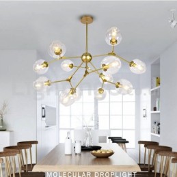 Pohjoismainen postmoderni Molecular Magic Bean Chandelier Cafe