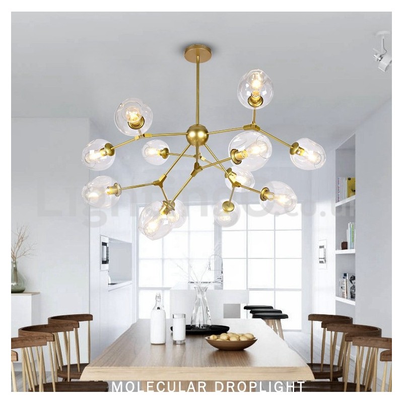Pohjoismainen postmoderni Molecular Magic Bean Chandelier Cafe