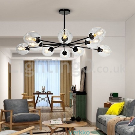 Pohjoismainen postmoderni Molecular Chandelier Magic Bean Chandelier Cafe Pohjoismainen postmoderni Molecular Chandelier Magic Bean Chandelier Cafe