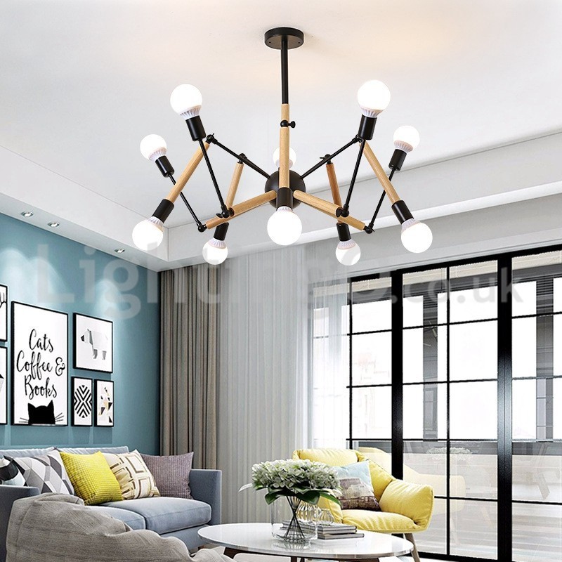 Postmoderni Spider Chandelier -vaatekauppa