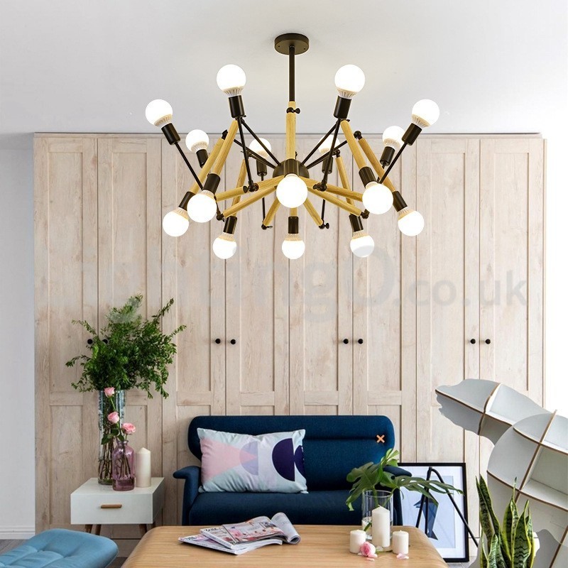 Postmoderni Spider Chandelier -vaatekauppa
