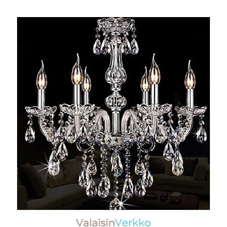Kynttilä Featured Luxury 6 Lights kattokruunu Kynttilä Featured Luxury 6 Lights kattokruunu