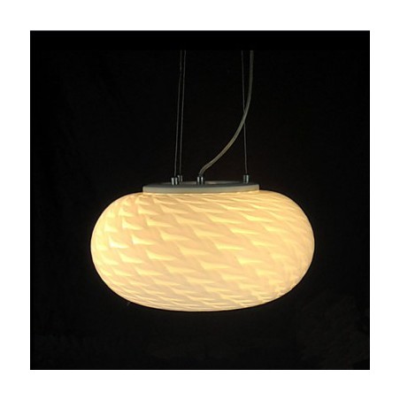 Moderni minimalistinen veistetty maitomainen valkoinen kattokruunu