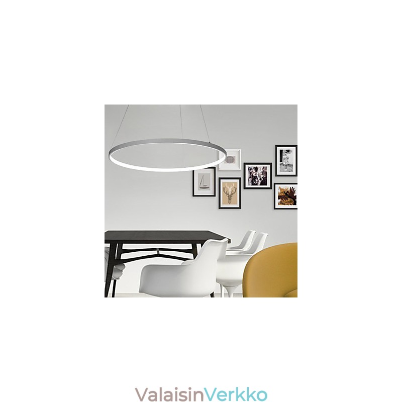 Himmennettävä 63 W 100 cm halkaisijaltaan riippuva valaisin Moderni muotoilu rengas