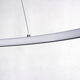 Himmennettävä 63 W 100 cm halkaisijaltaan riippuva valaisin Moderni muotoilu rengas