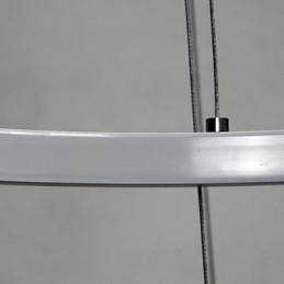 Himmennettävä 63 W 100 cm halkaisijaltaan riippuva valaisin Moderni muotoilu rengas