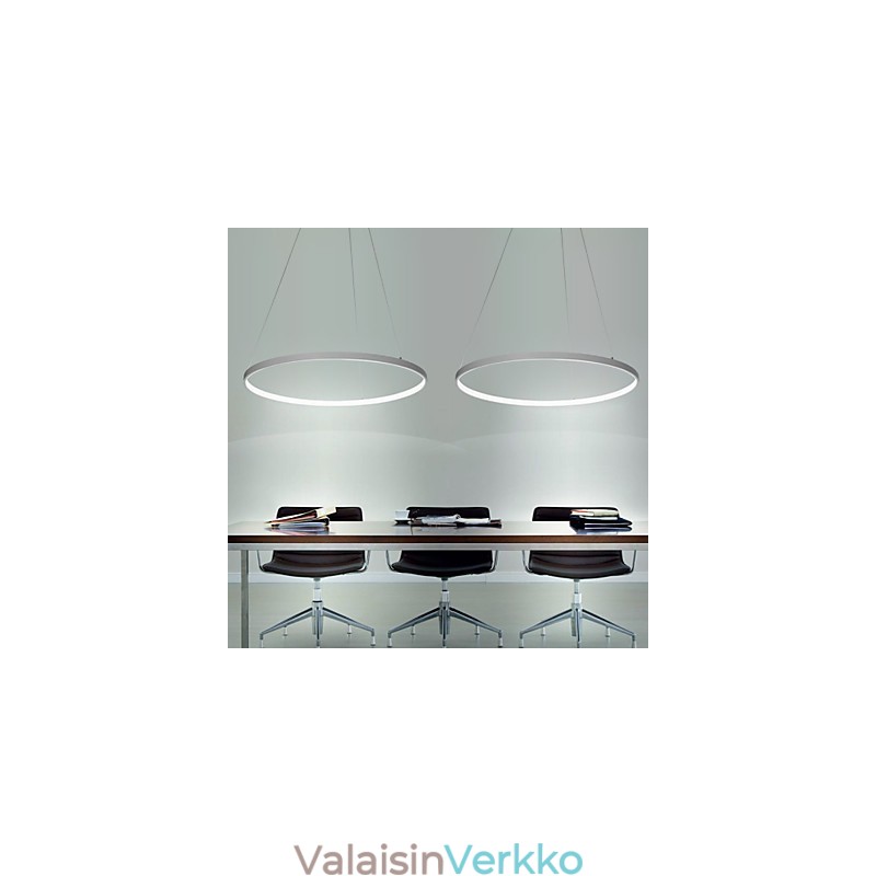 Himmennettävä 63 W 100 cm halkaisijaltaan riippuva valaisin Moderni muotoilu rengas