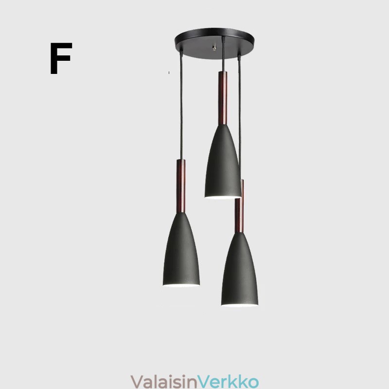 Moderni nykyaikainen Macaron-riippuvalaisinsuunnittelu