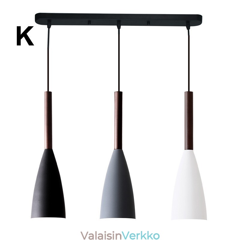 Moderni nykyaikainen Macaron-riippuvalaisinsuunnittelu