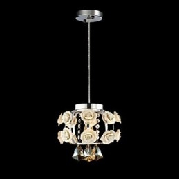 Kattokruunu Crystal Modern Contemporary Lantern Metal 1 Light