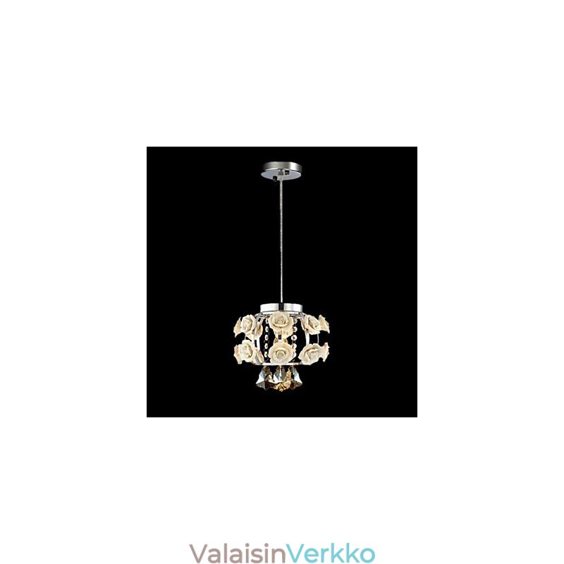 Kattokruunu Crystal Modern Contemporary Lantern Metal 1 Light