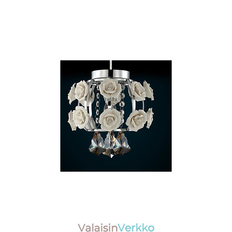 Kattokruunu Crystal Modern Contemporary Lantern Metal 1 Light