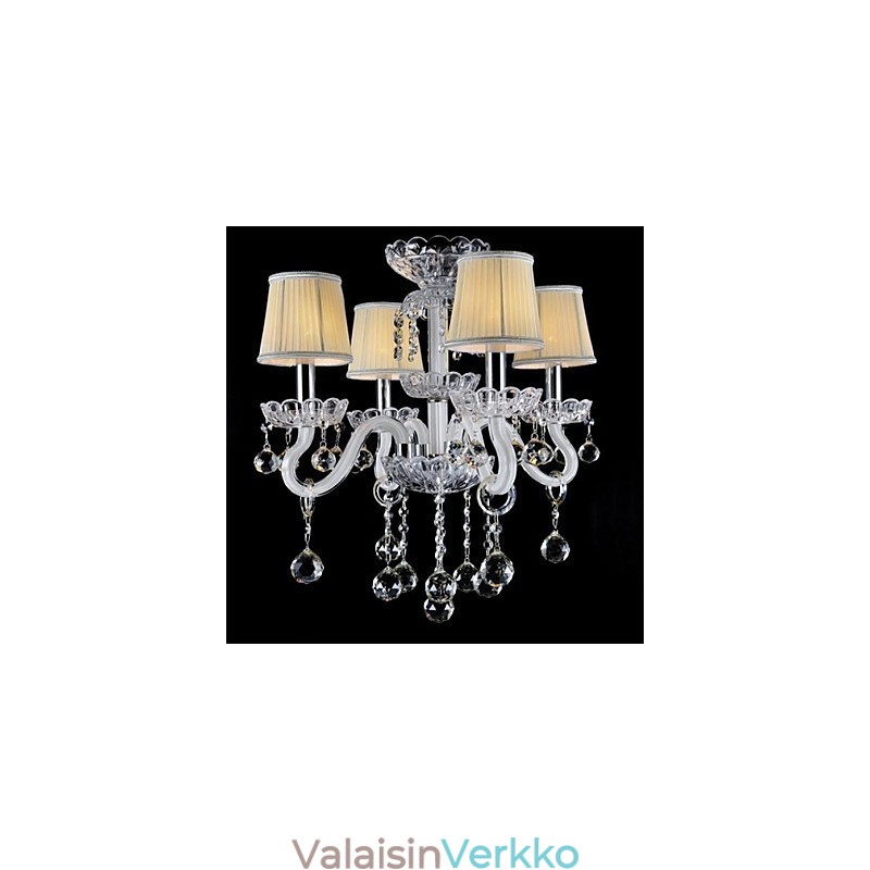 Crystal Mini Style Kattokruunu Moderni Nykyaikainen Country Globe Perinteinen Klassinen Drum Island Glass