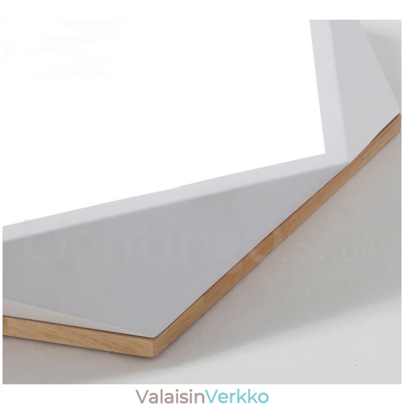 Himmennettävä Macaron Multi Colors puinen kattovalaisin akryylivarjostimella pohjoismainen tyyli