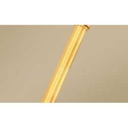 Pure Brass Simple Rustic Retro Vintage Messinkiriippuvalaisin Kangasvarjostimella