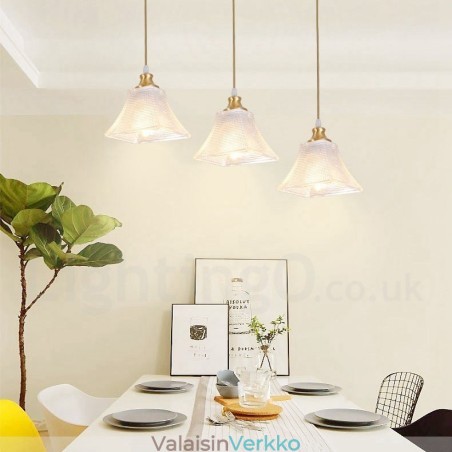 Pure Brass Rustic Lodge Nordic Style riippuvalaisin lasivarjostimella Pure Brass Rustic Lodge Nordic Style riippuvalaisin lasivarjostimella