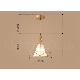Pure Brass Rustic Lodge Nordic Style riippuvalaisin kangasvarjostimella