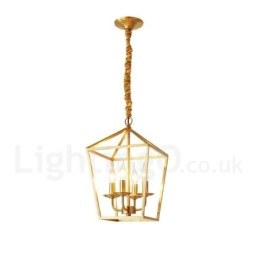 Pure Brass Rustic Lodge Nordic Style riippuvalaisin