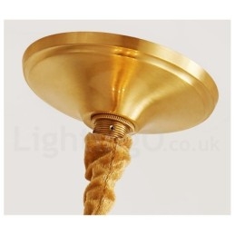 Pure Brass Rustic Lodge Nordic Style riippuvalaisin